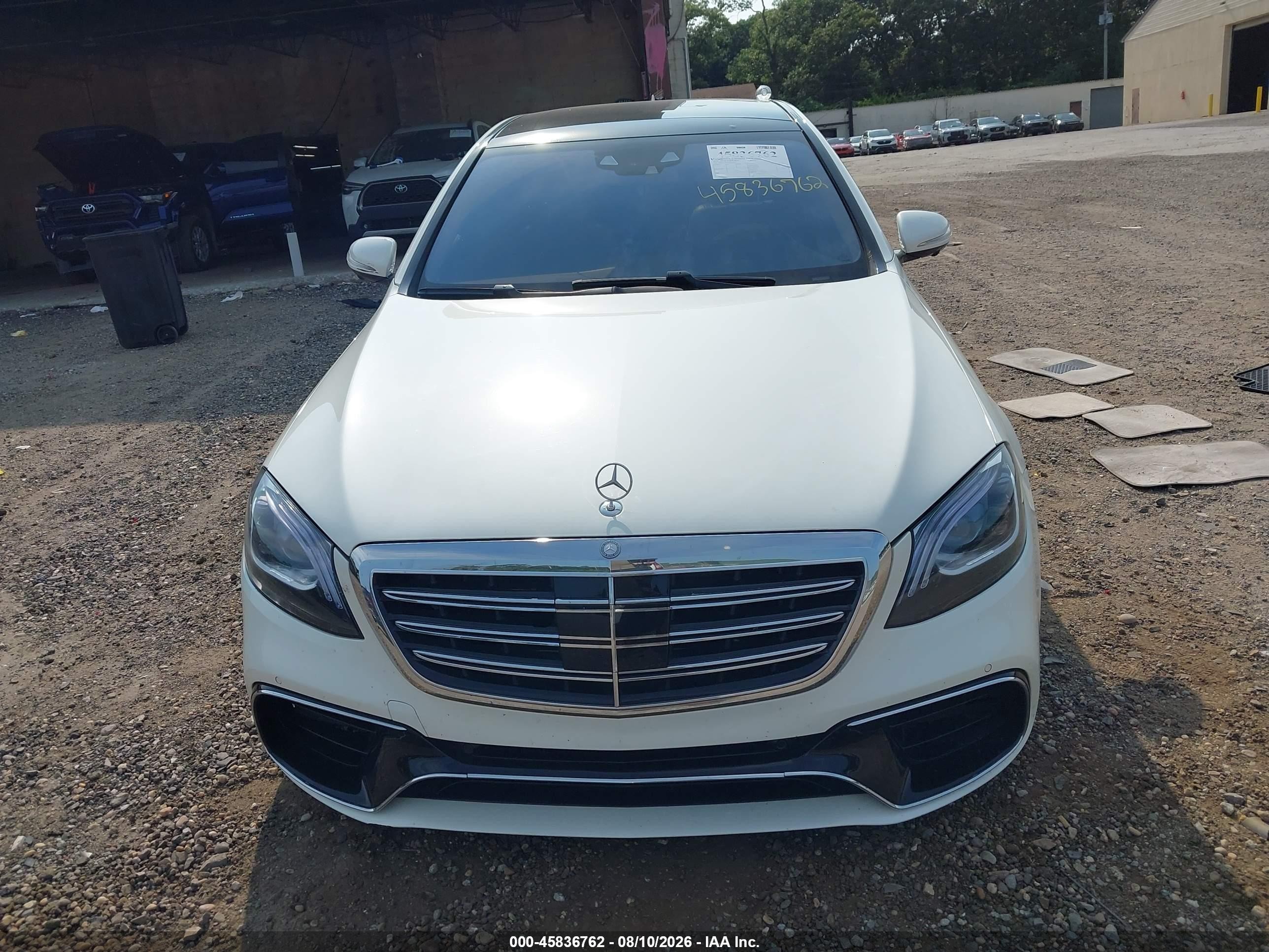 2014 Mercedes-benz S 550 4matic White vin: WDDUG8FB9EA065876