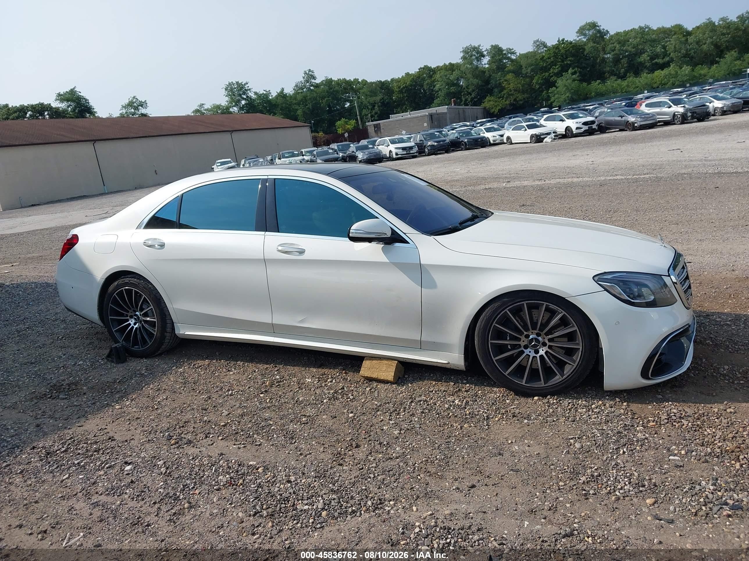 2014 Mercedes-benz S 550 4matic White vin: WDDUG8FB9EA065876