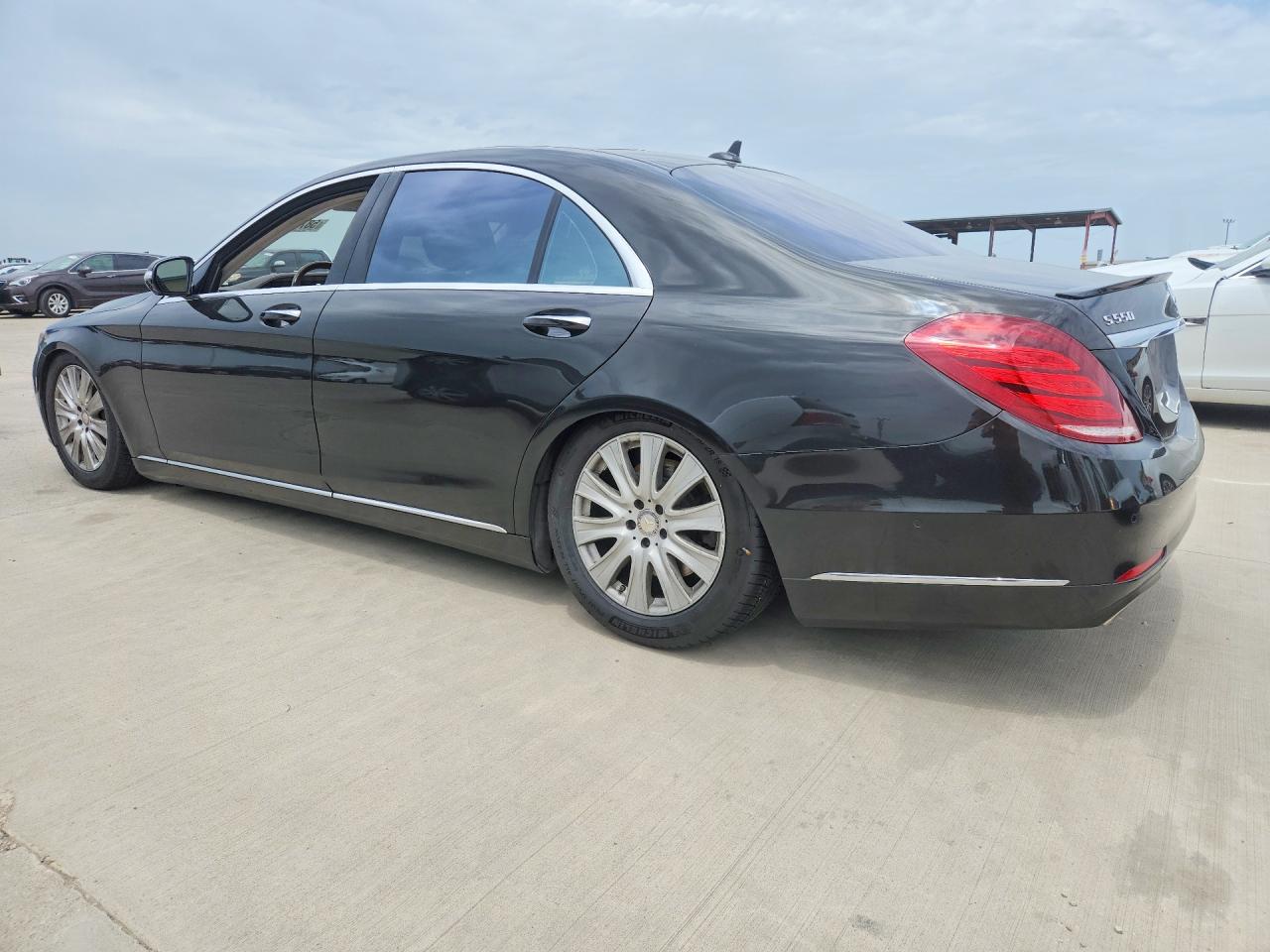 2015 Mercedes-benz S 550 4matic Black vin: WDDUG8FB9FA199675