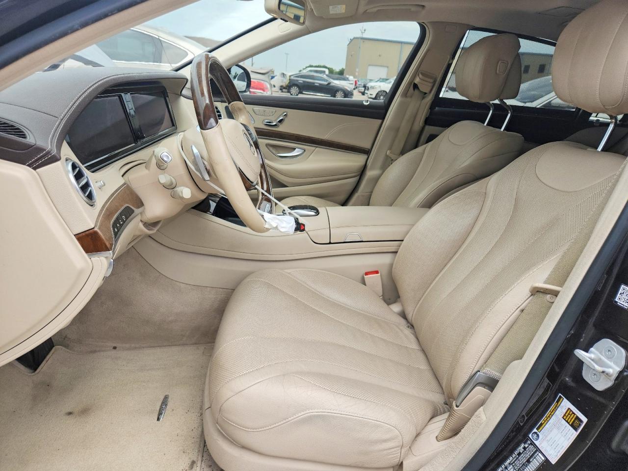 2015 Mercedes-benz S 550 4matic Black vin: WDDUG8FB9FA199675