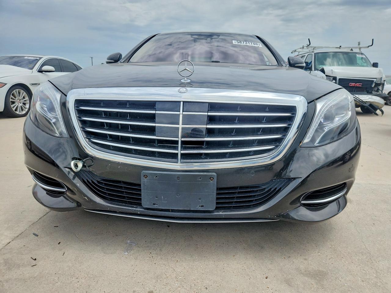 2015 Mercedes-benz S 550 4matic Black vin: WDDUG8FB9FA199675