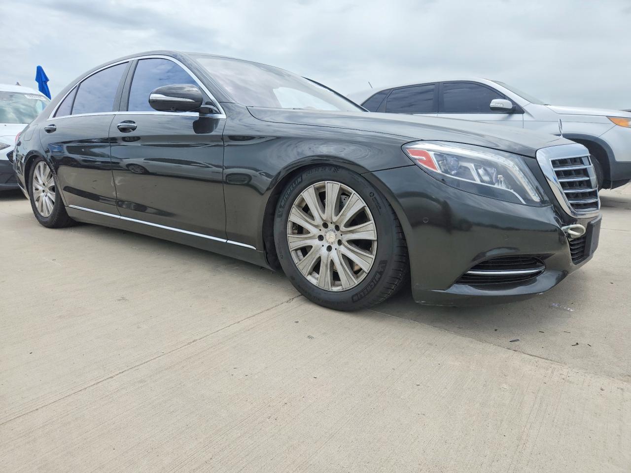 2015 Mercedes-benz S 550 4matic Black vin: WDDUG8FB9FA199675
