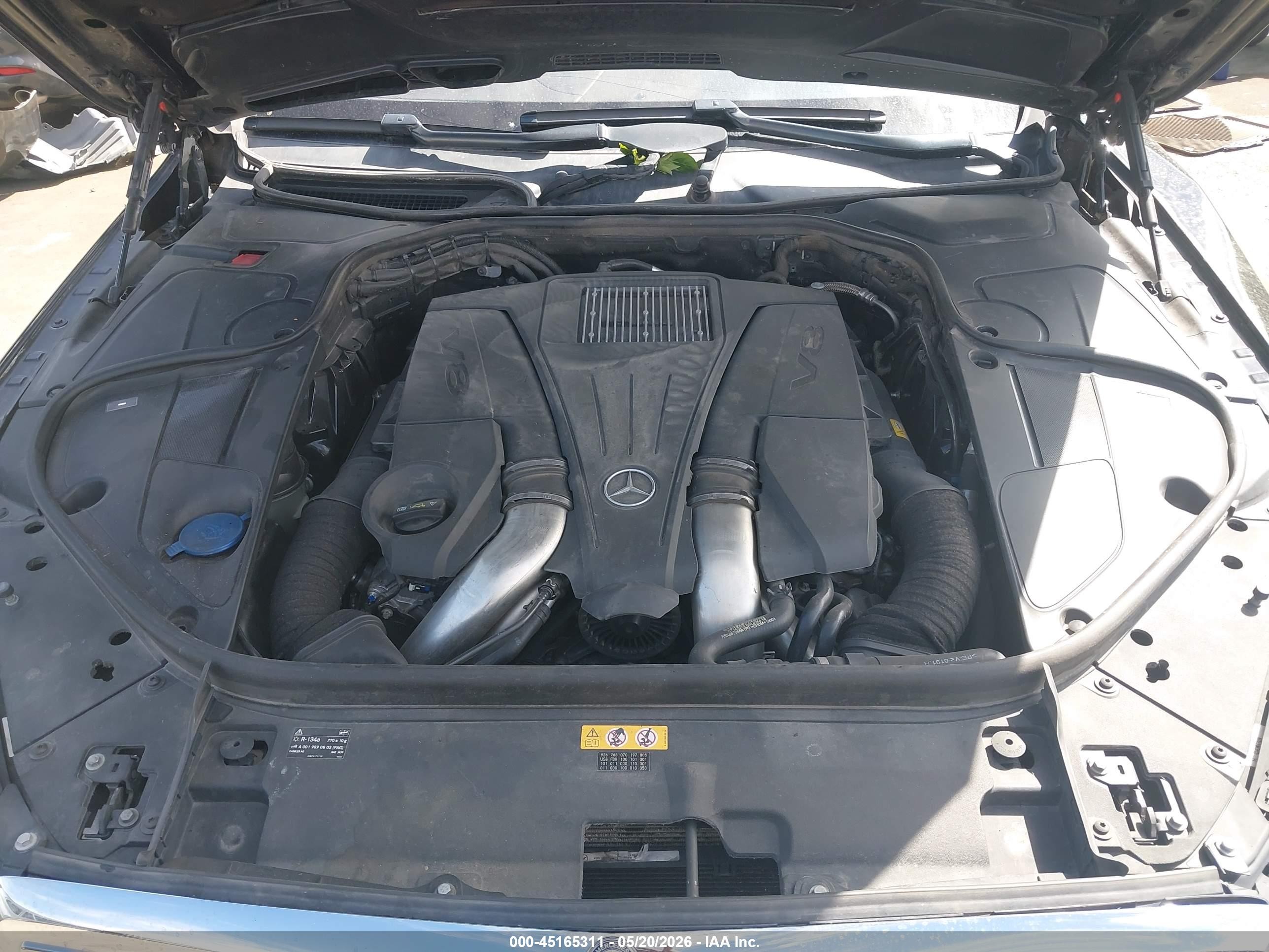 2014 Mercedes-benz S 550 4matic Черный vin: WDDUG8FBXEA067619