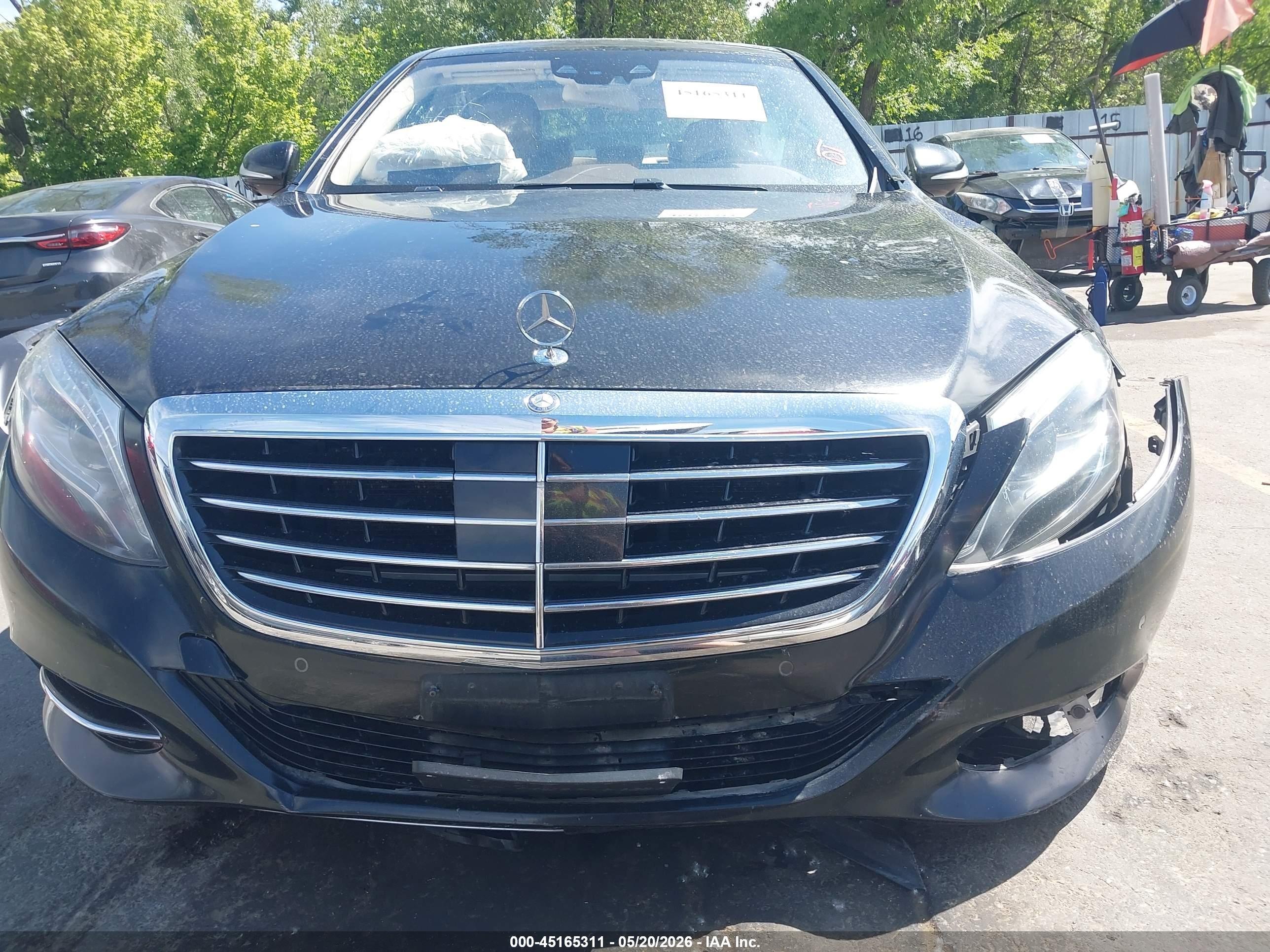 2014 Mercedes-benz S 550 4matic Черный vin: WDDUG8FBXEA067619