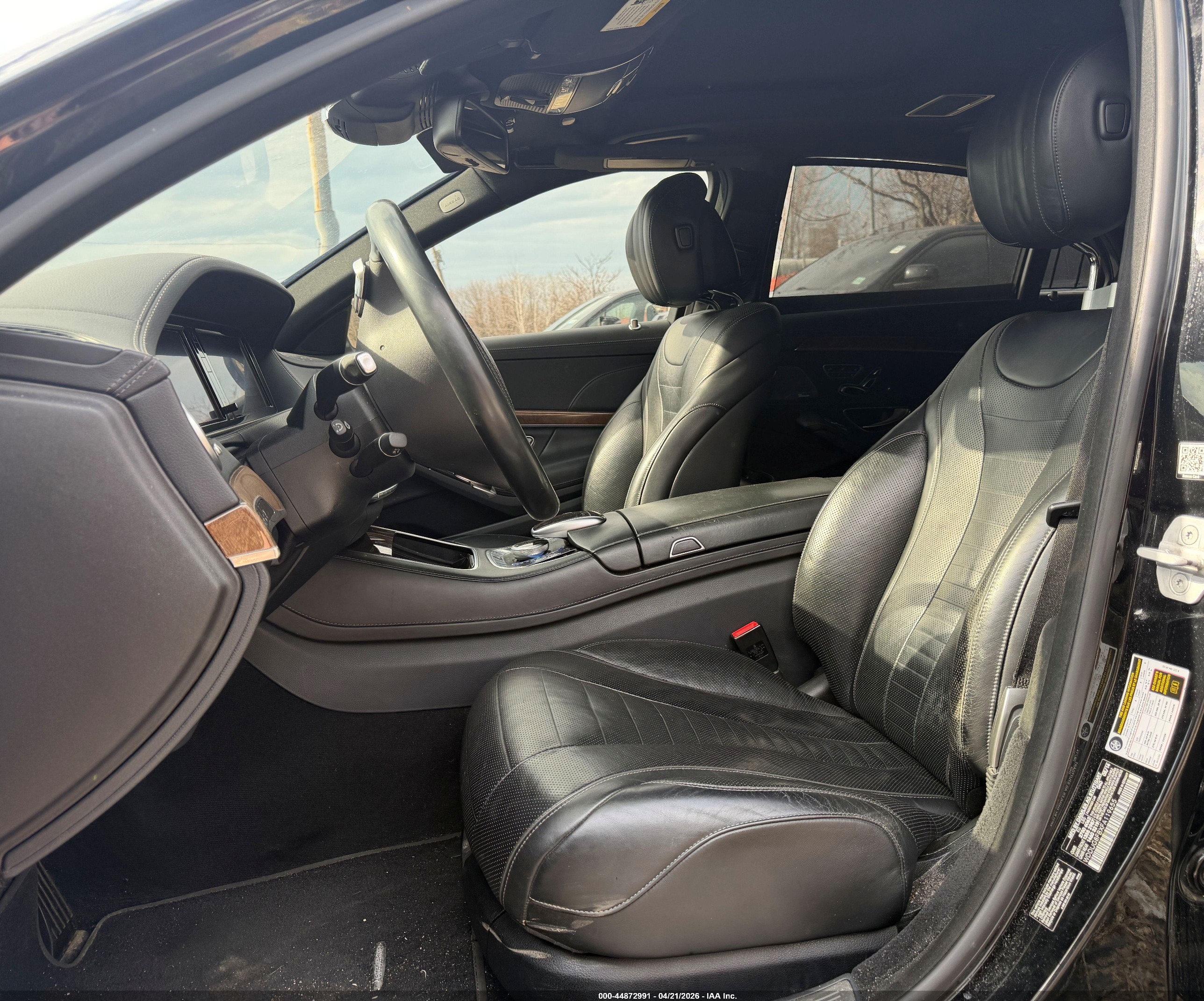 2015 Mercedes-benz S 550 4matic Черный vin: WDDUG8FBXFA119655