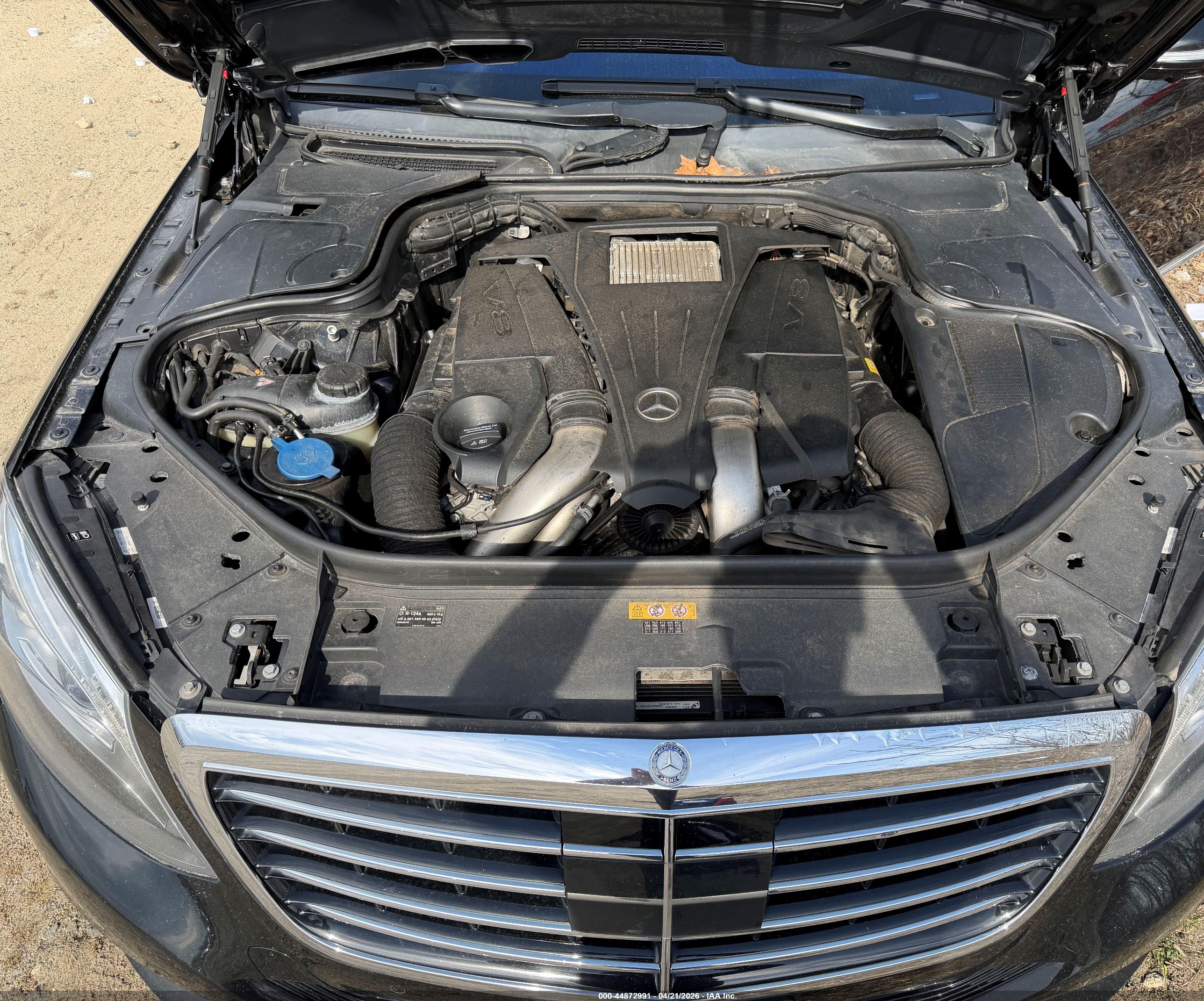 2015 Mercedes-benz S 550 4matic Черный vin: WDDUG8FBXFA119655