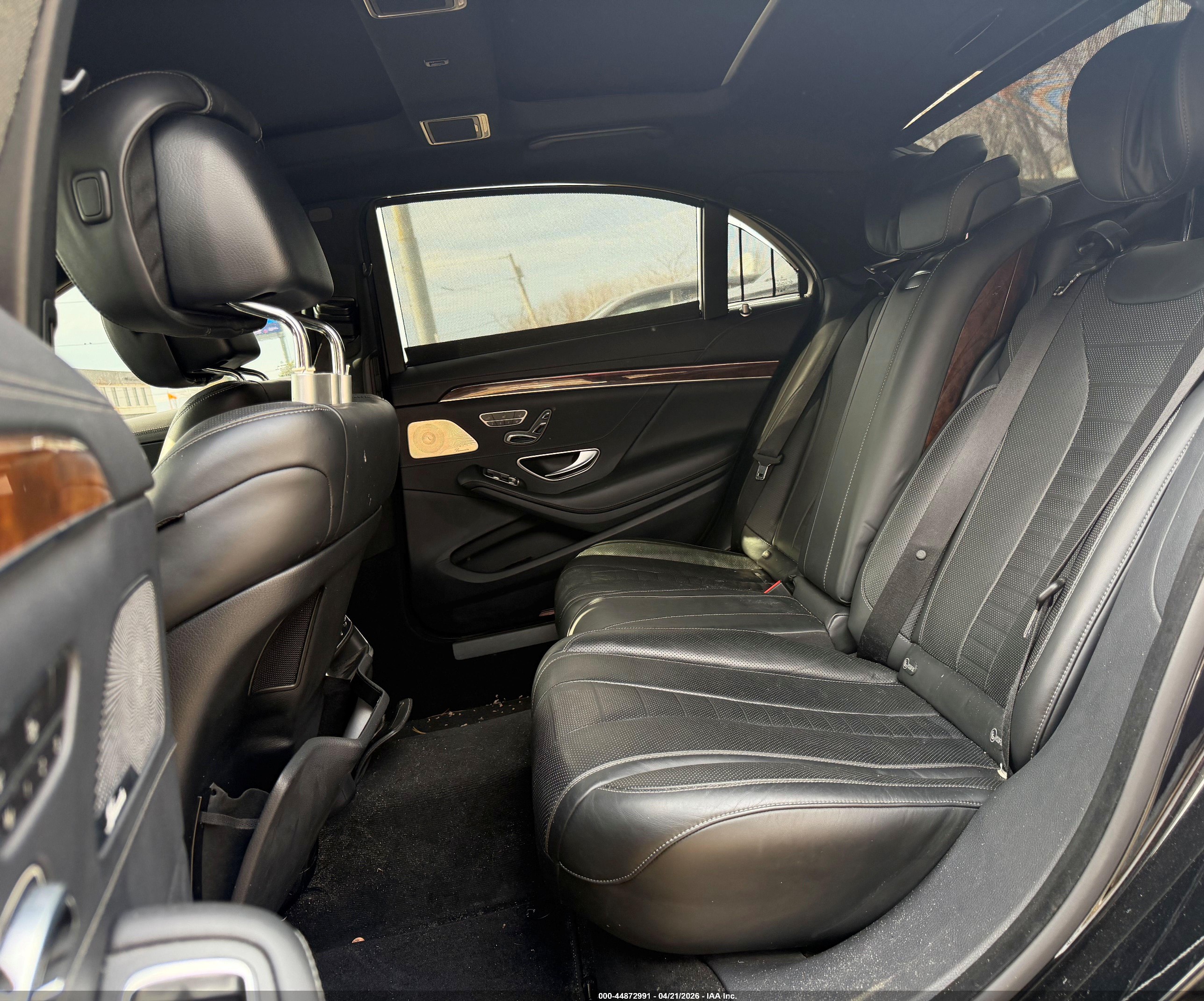 2015 Mercedes-benz S 550 4matic Черный vin: WDDUG8FBXFA119655
