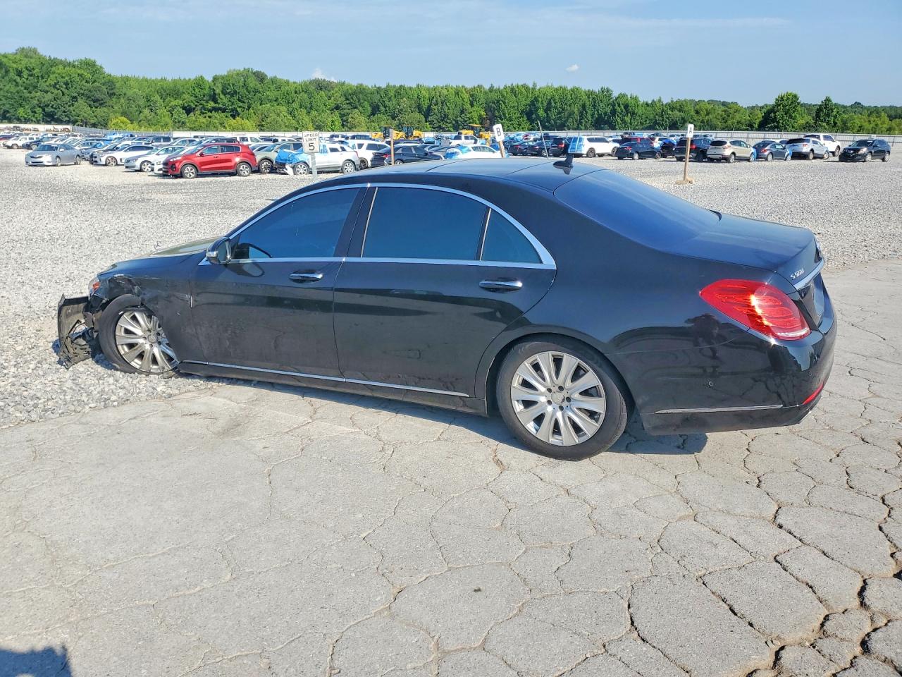 2015 Mercedes-benz S 550 4matic Черный vin: WDDUG8FBXFA182786