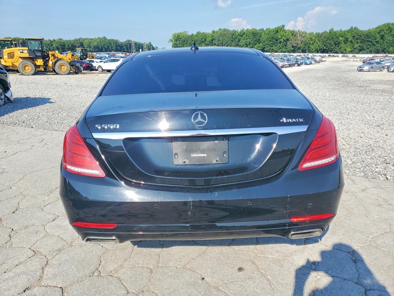 2015 Mercedes-benz S 550 4matic Черный vin: WDDUG8FBXFA182786