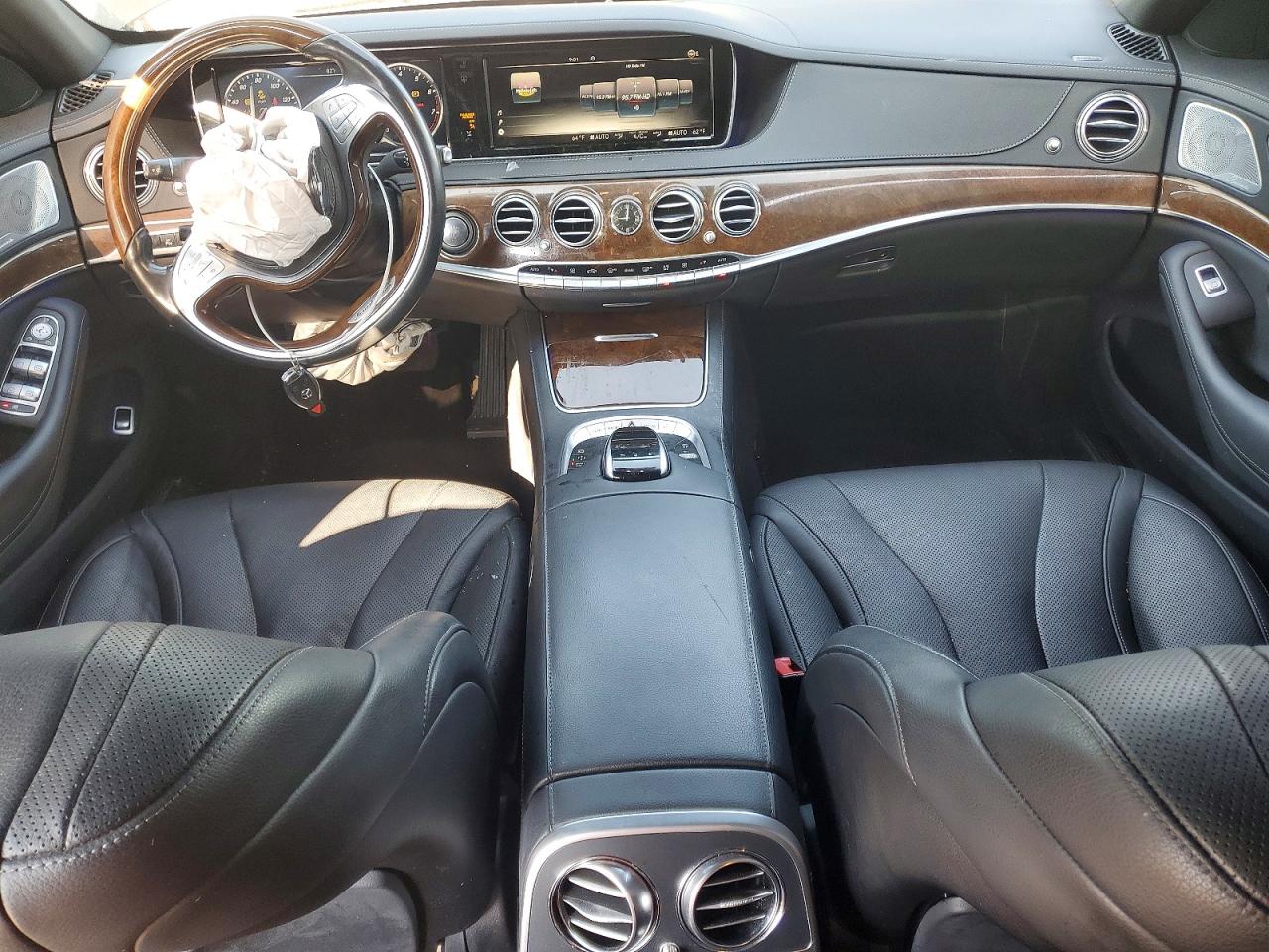 2015 Mercedes-benz S 550 4matic Черный vin: WDDUG8FBXFA182786