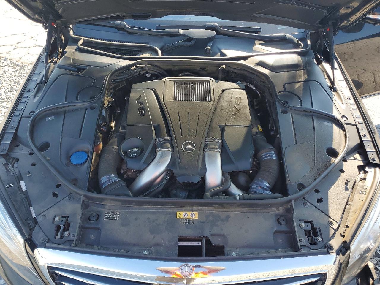 2015 Mercedes-benz S 550 4matic Черный vin: WDDUG8FBXFA182786