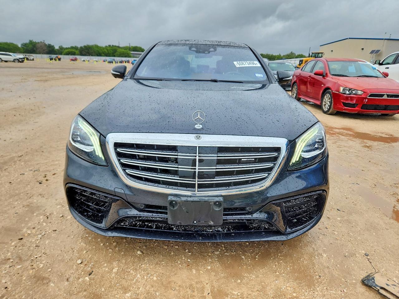 2020 Mercedes-benz S 63 Amg 4matic Черный vin: WDDUG8JB1LA514312