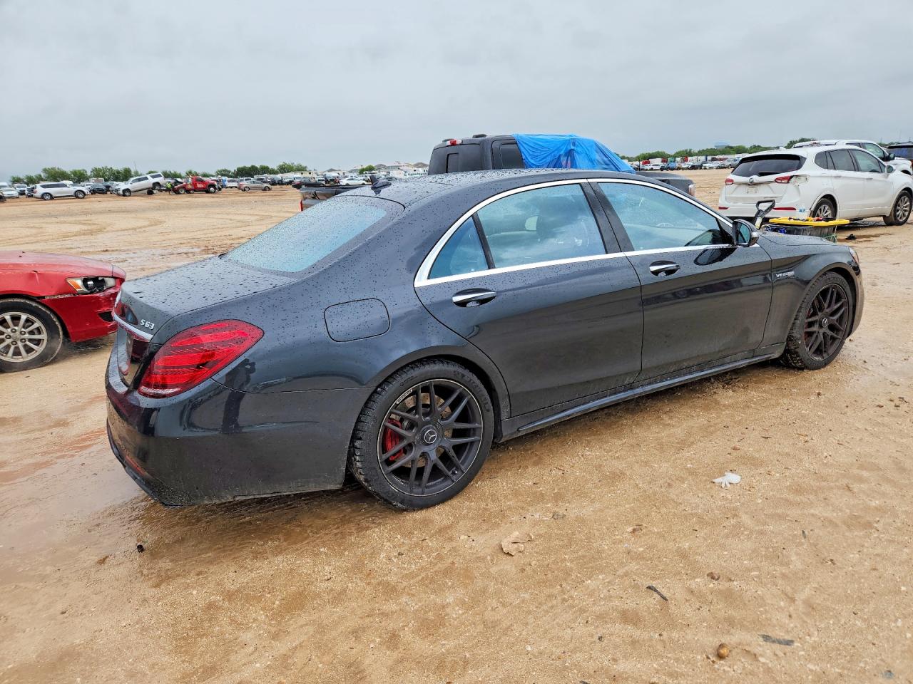 2020 Mercedes-benz S 63 Amg 4matic Черный vin: WDDUG8JB1LA514312