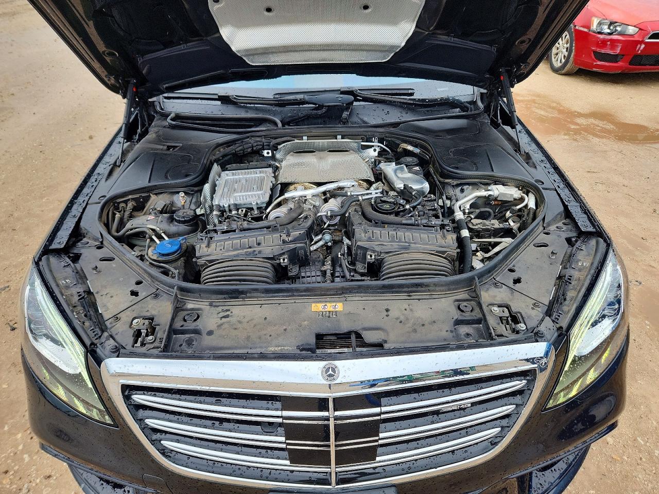2020 Mercedes-benz S 63 Amg 4matic Черный vin: WDDUG8JB1LA514312