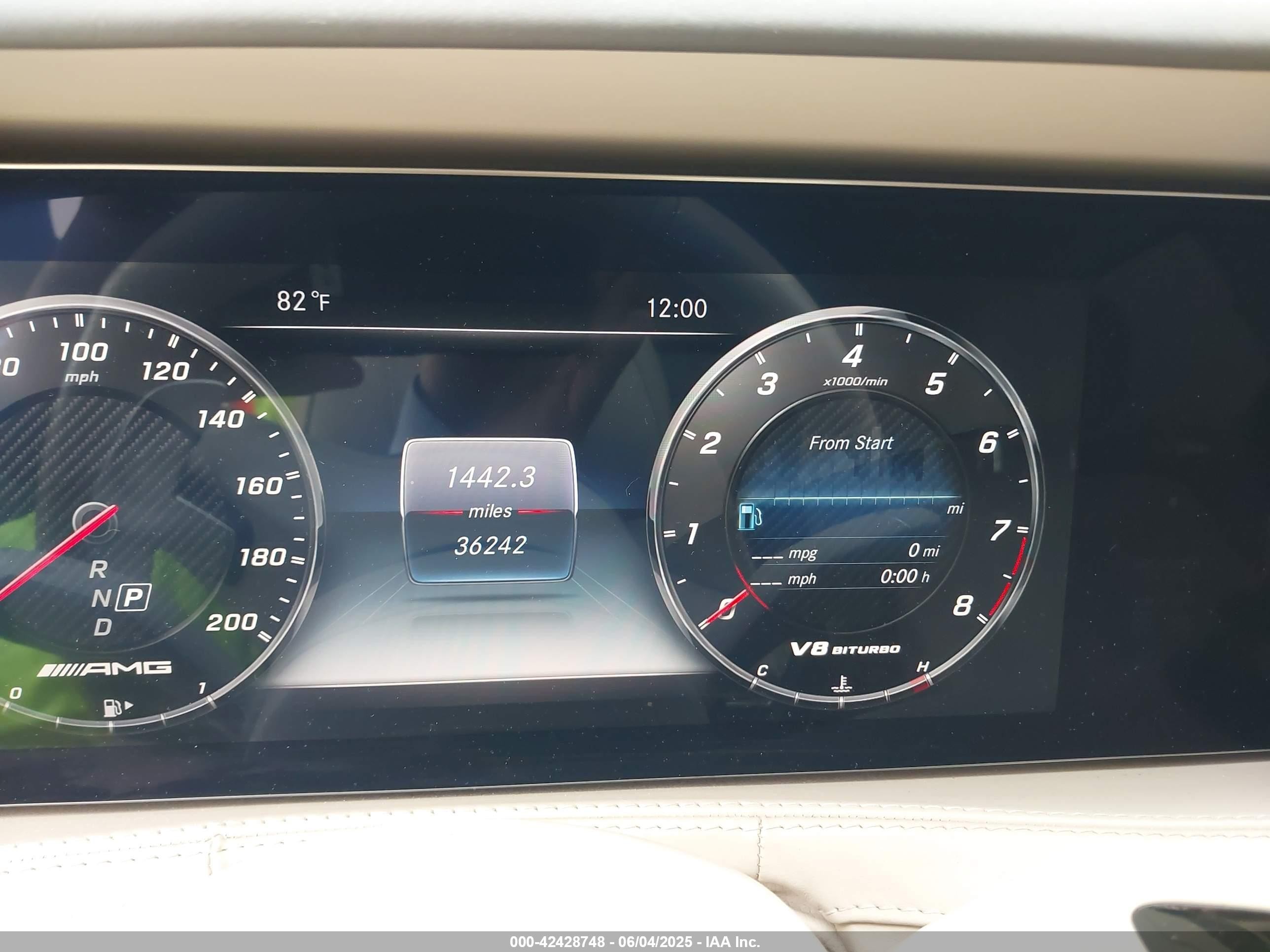 2019 Mercedes-benz Amg S 63 4matic Black vin: WDDUG8JB8KA469898