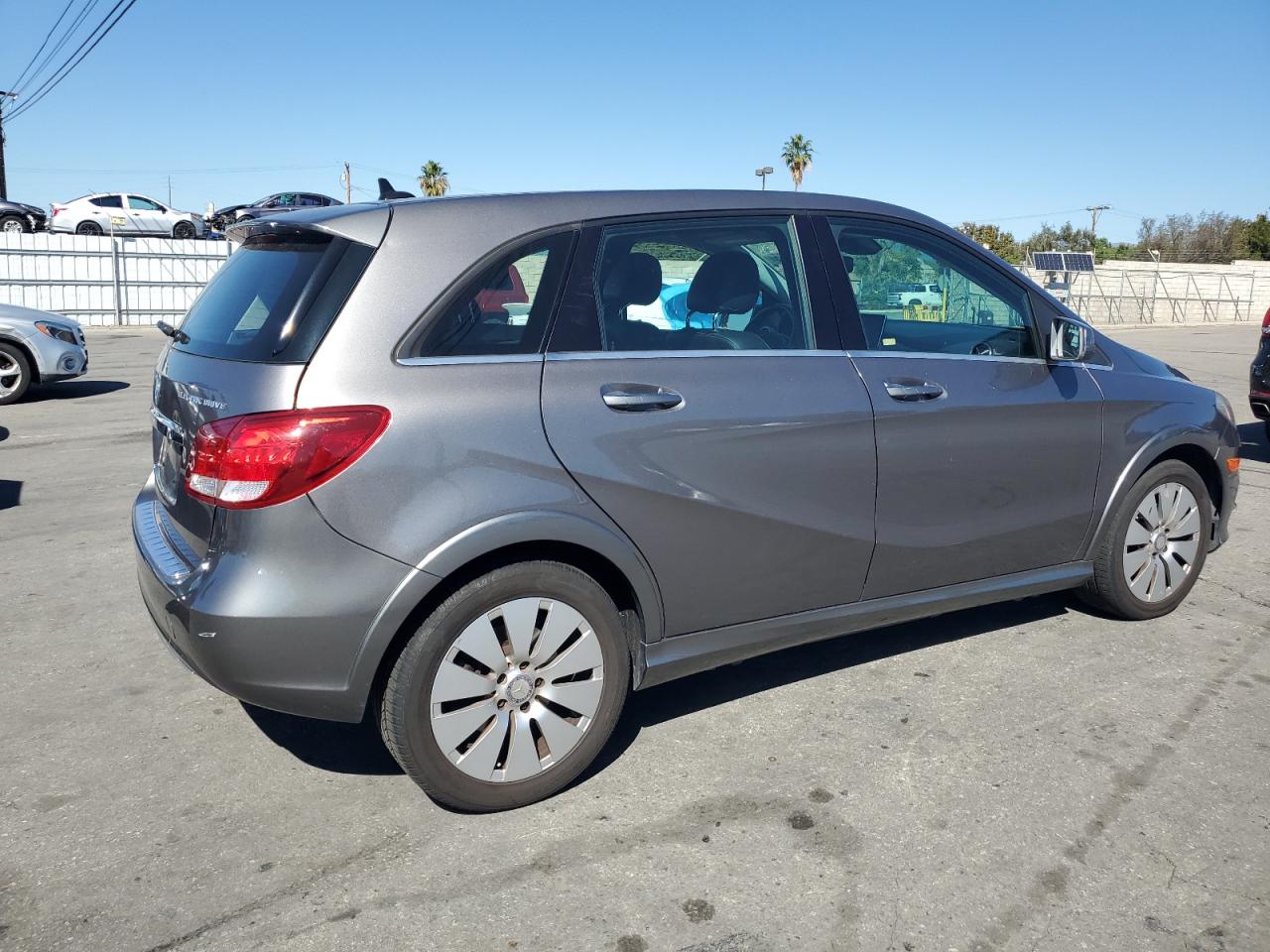 2015 Mercedes-benz B Electric Gray vin: WDDVP9AB2FJ006297