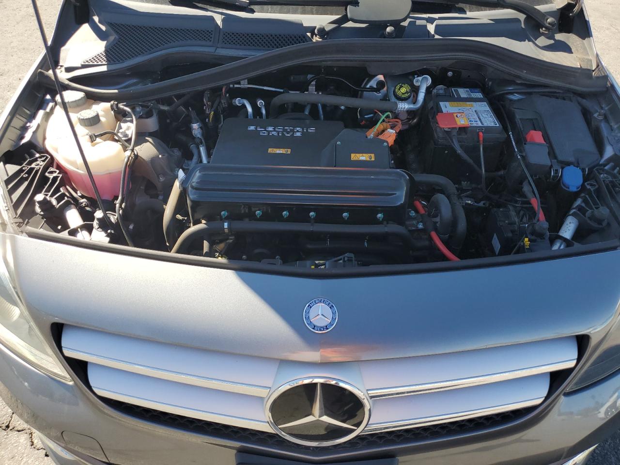 2015 Mercedes-benz B Electric Gray vin: WDDVP9AB2FJ006297