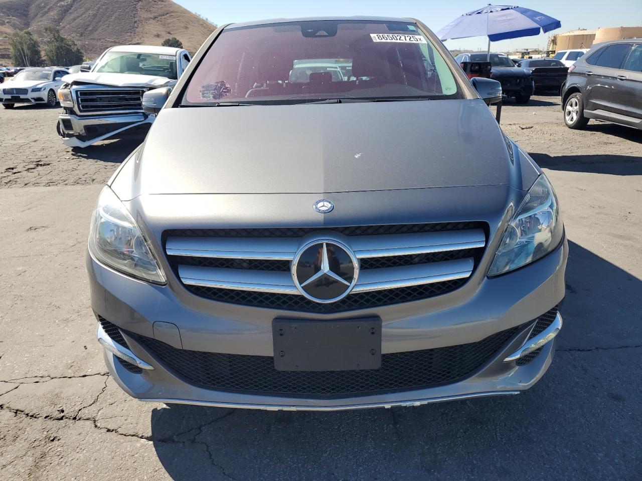 2015 Mercedes-benz B Electric Gray vin: WDDVP9AB2FJ006297