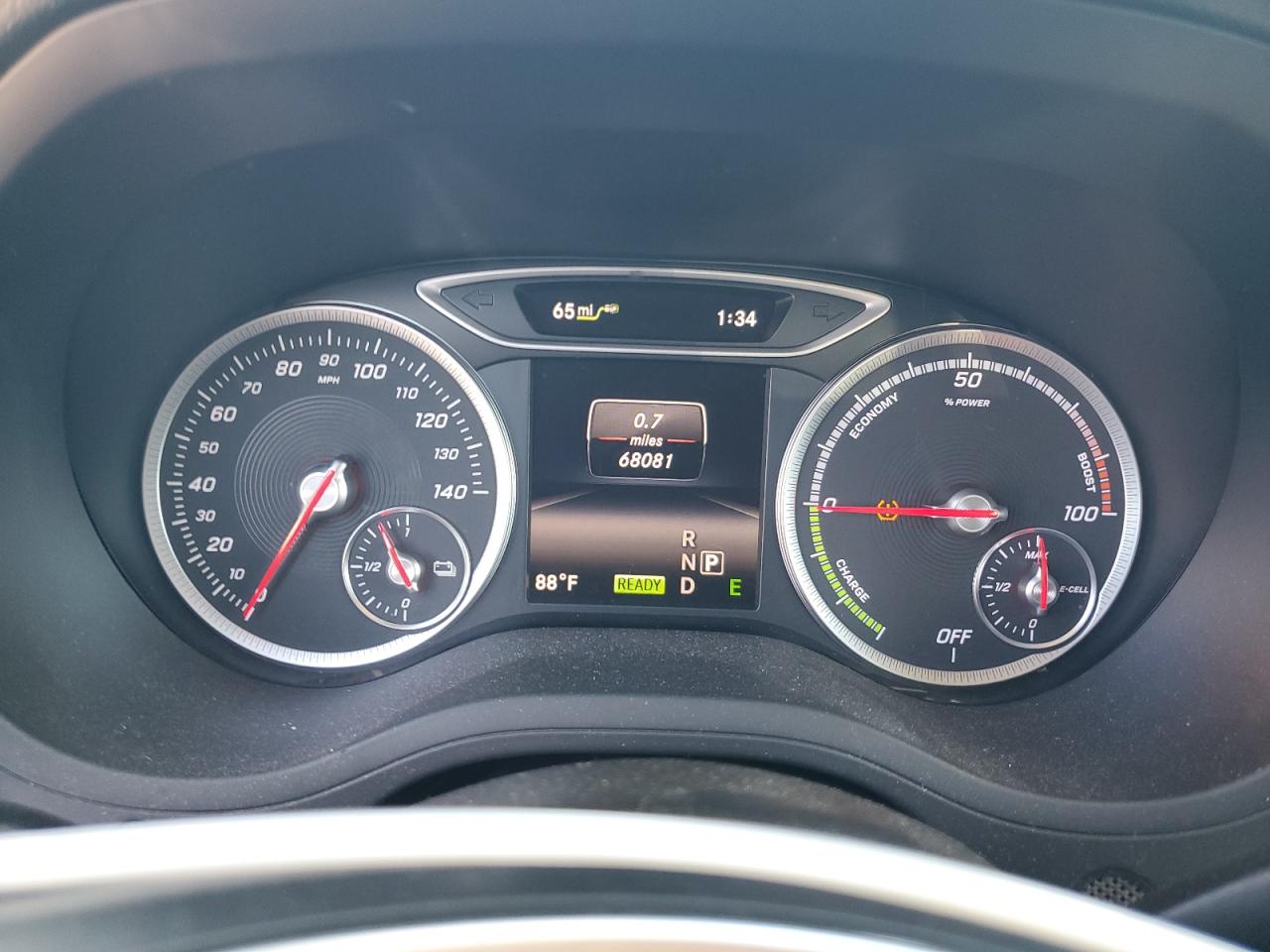2015 Mercedes-benz B Electric Gray vin: WDDVP9AB2FJ006297