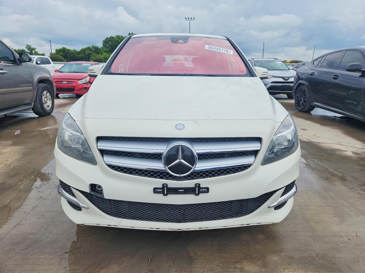 2017 Mercedes-benz B 250e White vin: WDDVP9AB4HJ015022