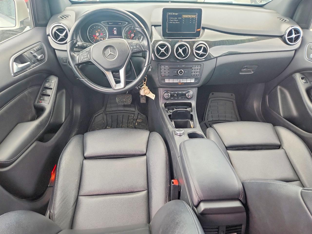 2017 Mercedes-benz B 250e White vin: WDDVP9AB4HJ015022