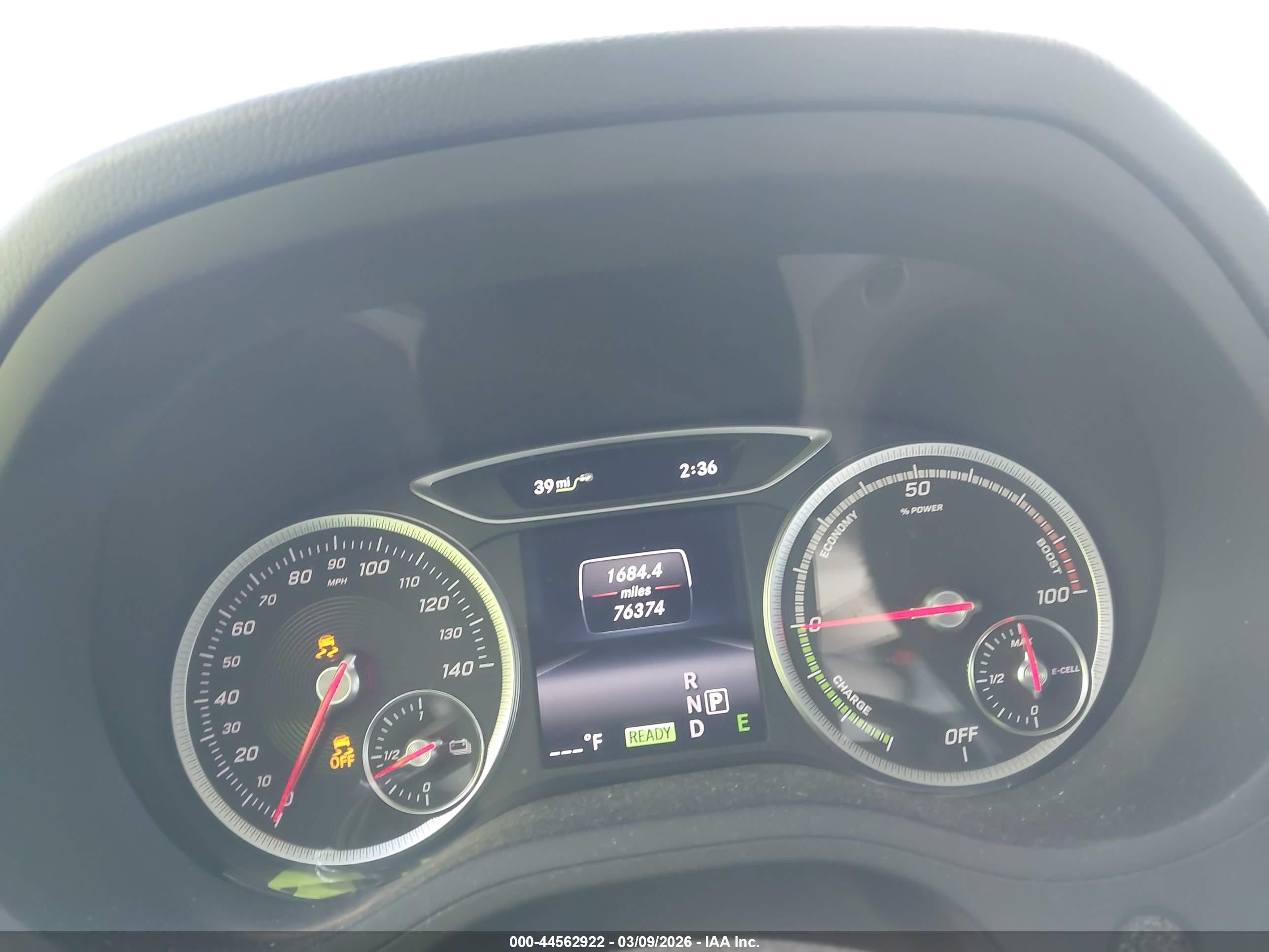 2015 Mercedes-benz B-class Electric Drive   White vin: WDDVP9AB5FJ004284