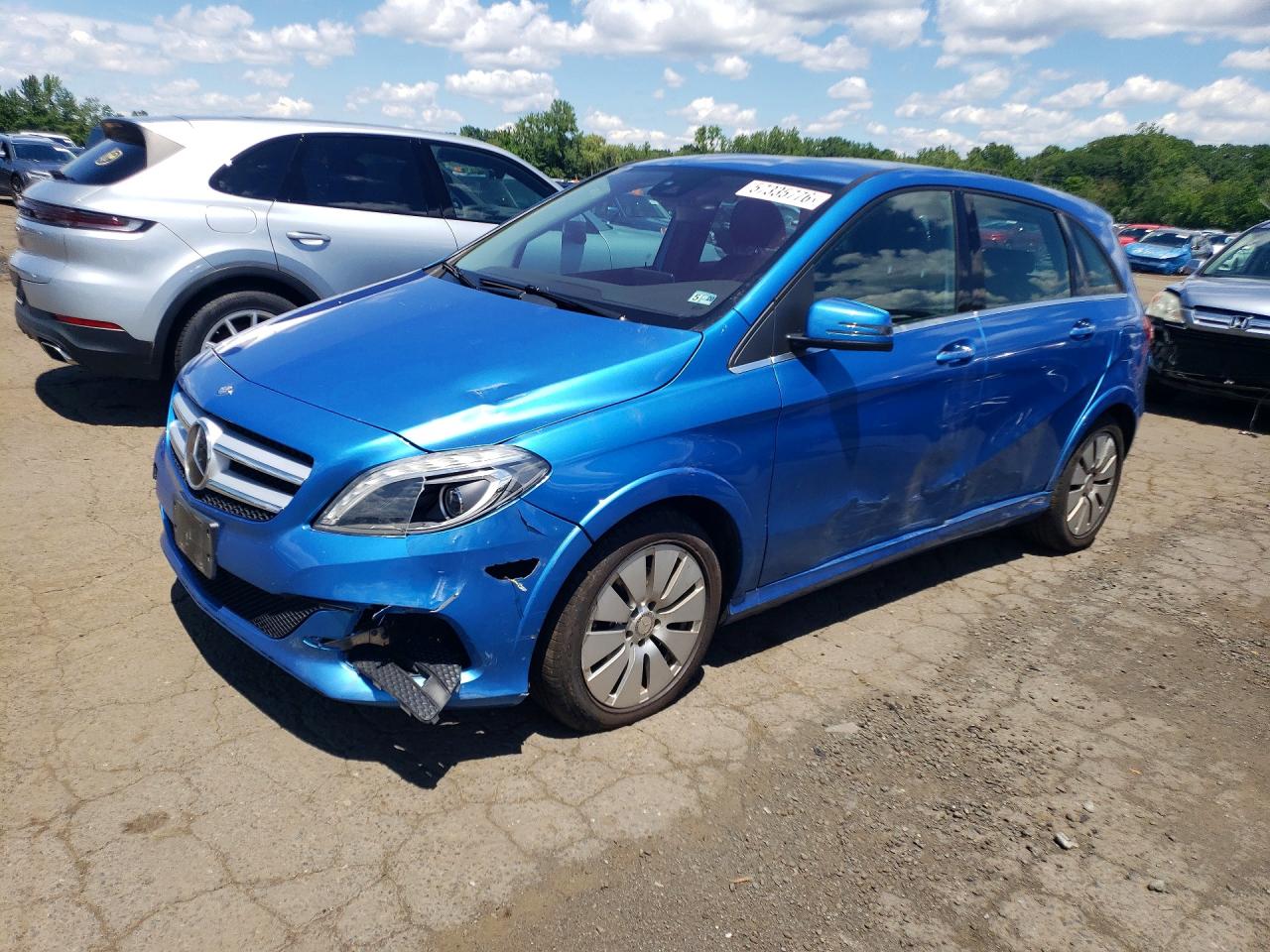 2015 Mercedes-benz B Electric Blue vin: WDDVP9AB5FJ004527