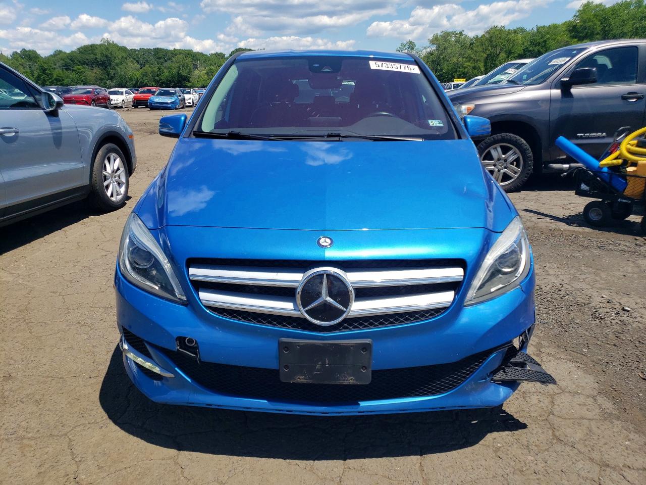 2015 Mercedes-benz B Electric Blue vin: WDDVP9AB5FJ004527