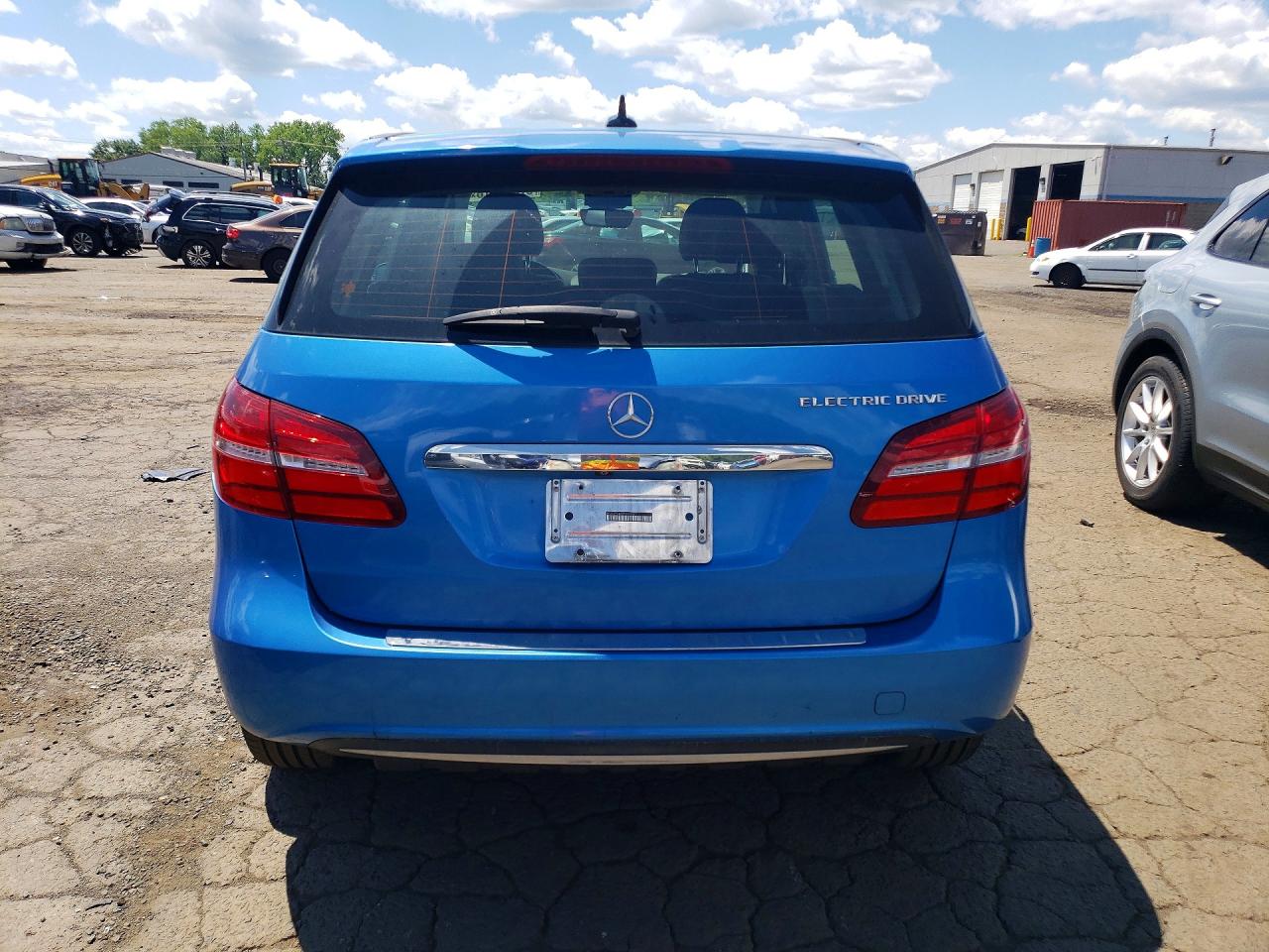 2015 Mercedes-benz B Electric Blue vin: WDDVP9AB5FJ004527