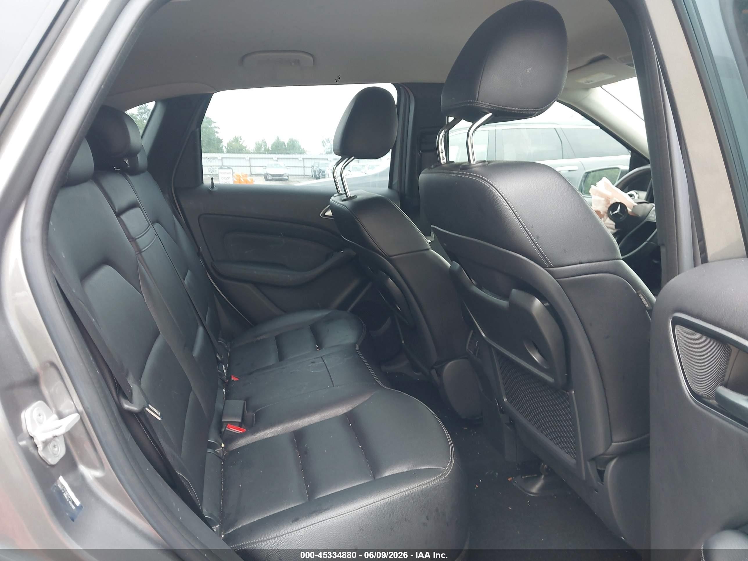 2015 Mercedes-benz B-class Electric Drive   Gray vin: WDDVP9AB6FJ004648