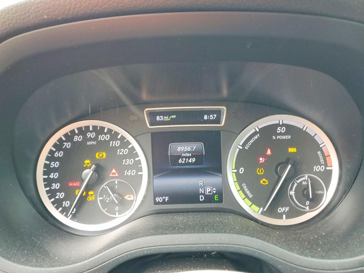 2014 Mercedes-benz B Electric Black vin: WDDVP9AB8EJ003984