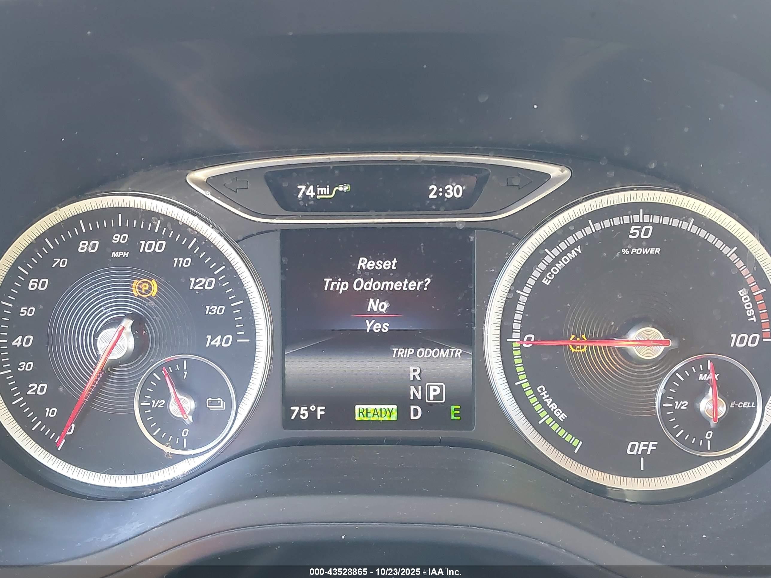 2015 Mercedes-benz B-class Electric Drive   Gray vin: WDDVP9ABXFJ006418