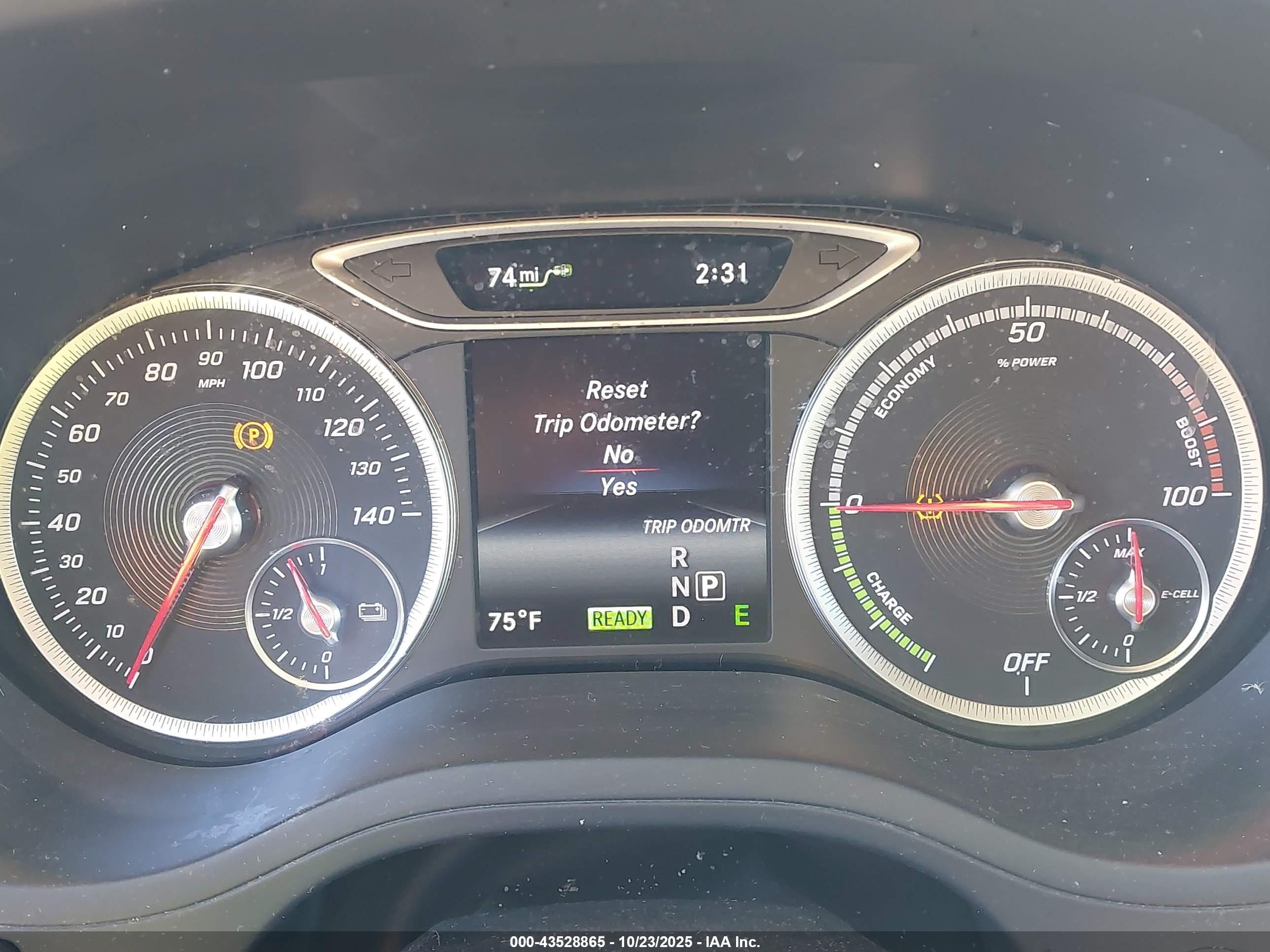 2015 Mercedes-benz B-class Electric Drive   Gray vin: WDDVP9ABXFJ006418