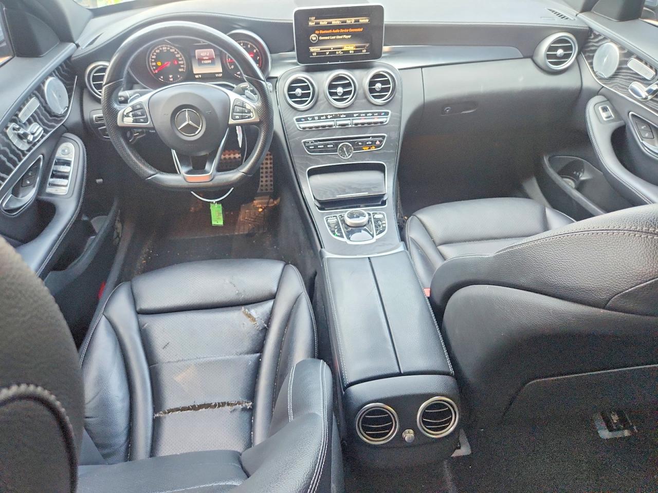 2017 Mercedes-benz C 300 Silver vin: WDDWF4JB0HR252750