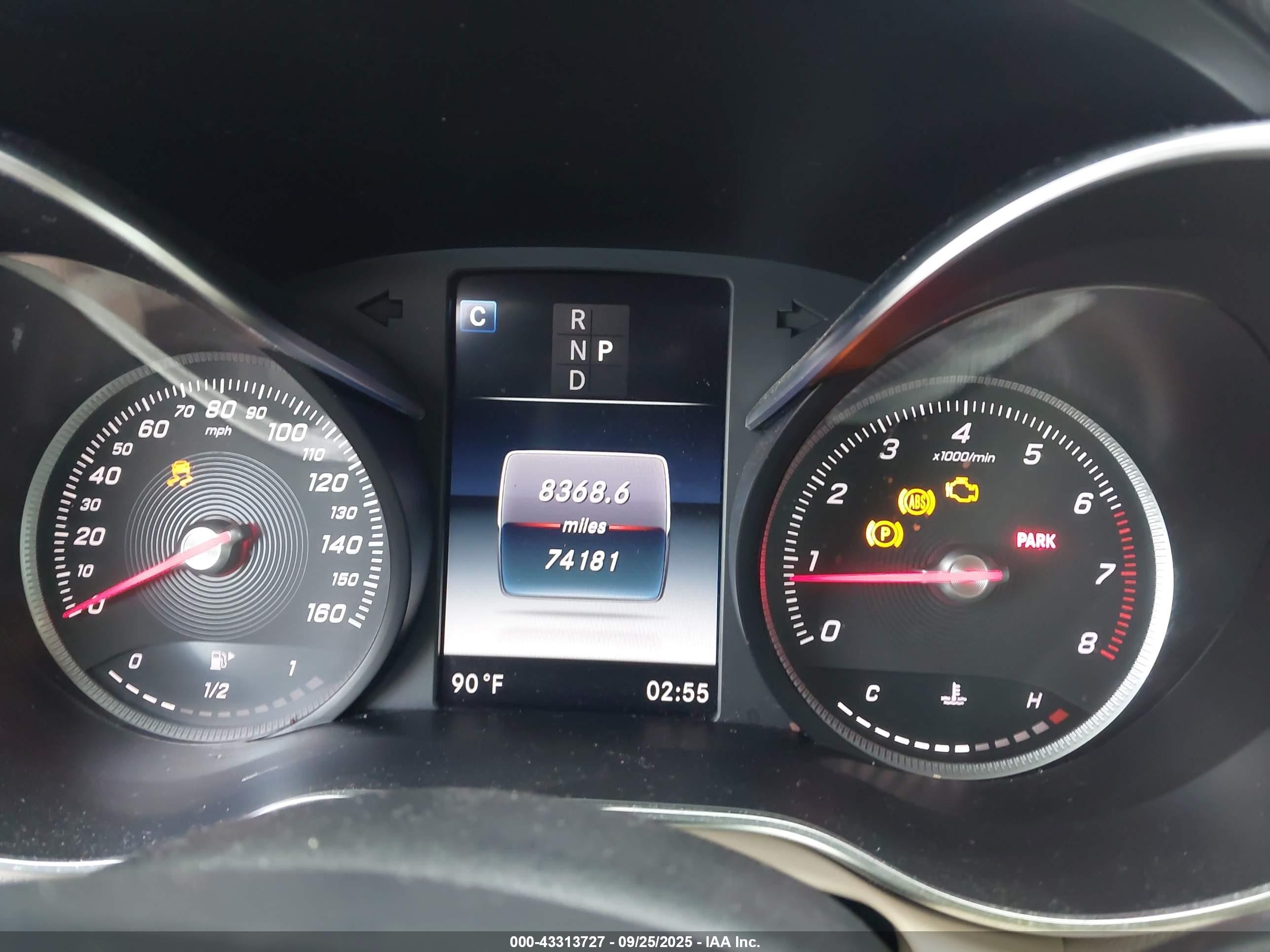 2018 Mercedes-benz C 300   Черный vin: WDDWF4JB1JR422958