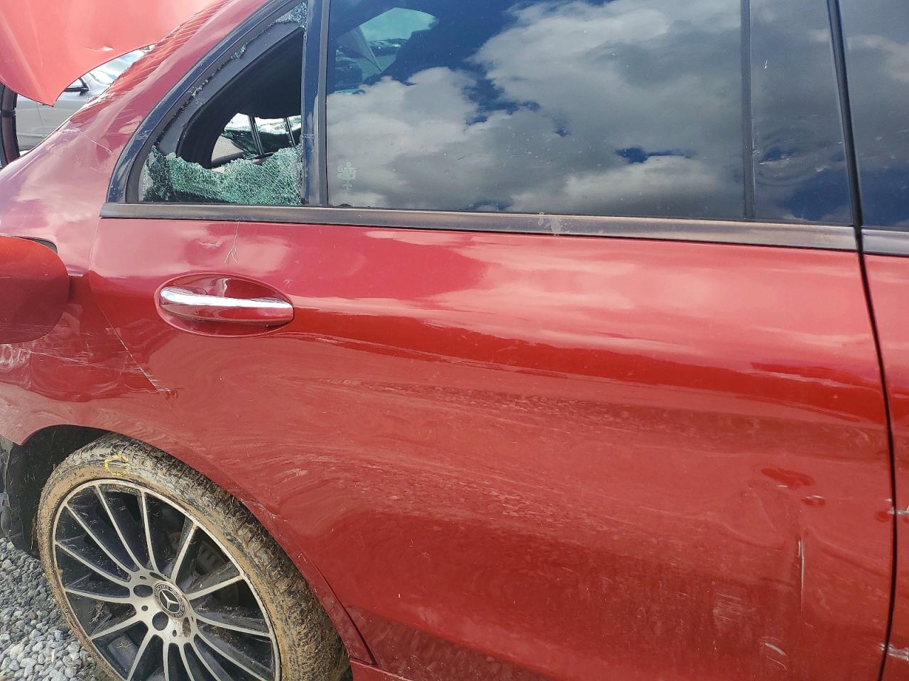 2018 Mercedes-benz C 300 Red vin: WDDWF4JB6JR398690