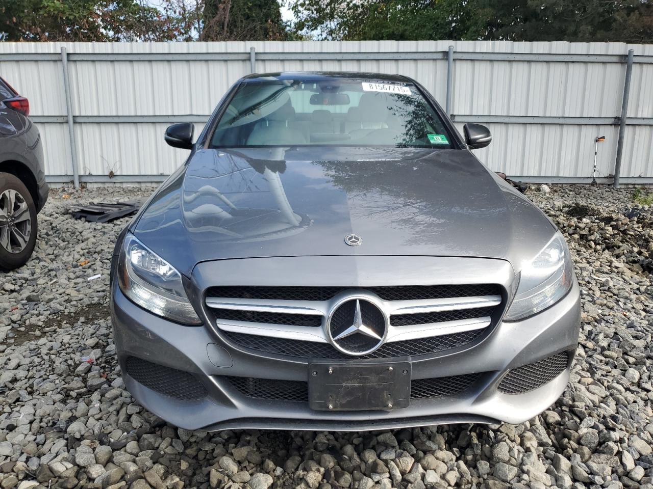2018 Mercedes-benz C 300 4matic Gray vin: WDDWF4KB0JR413022
