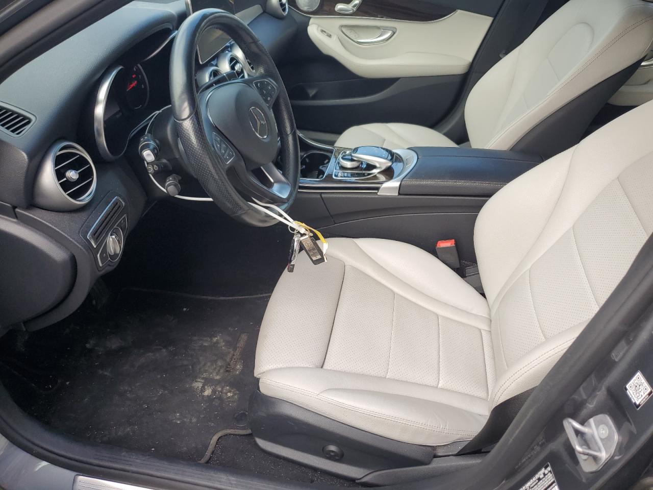 2018 Mercedes-benz C 300 4matic Gray vin: WDDWF4KB0JR413022