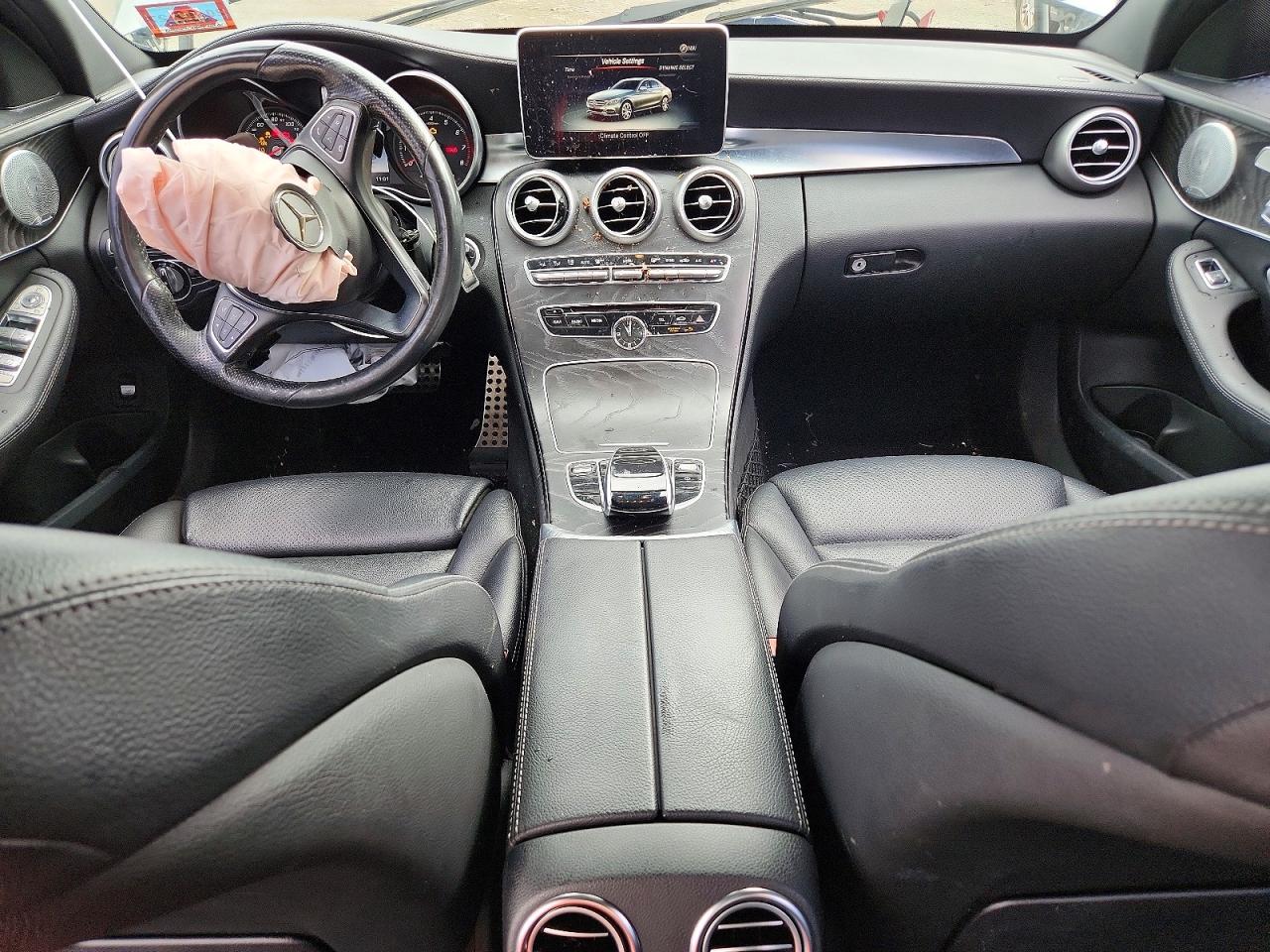 2016 Mercedes-benz C 300 4matic Gray vin: WDDWF4KB1GR172239