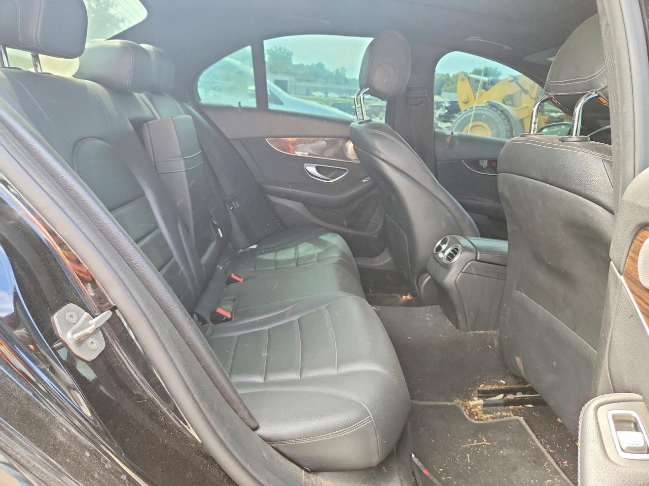 2018 Mercedes-benz C 300 4matic Black vin: WDDWF4KB3JR390044