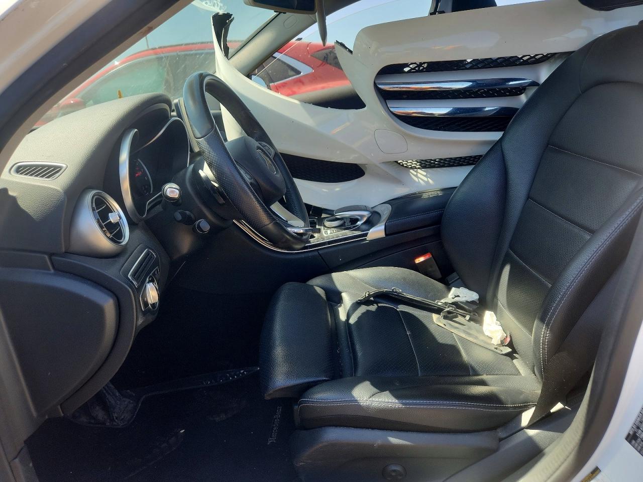 2016 Mercedes-benz C 300 4matic White vin: WDDWF4KB6GR172866