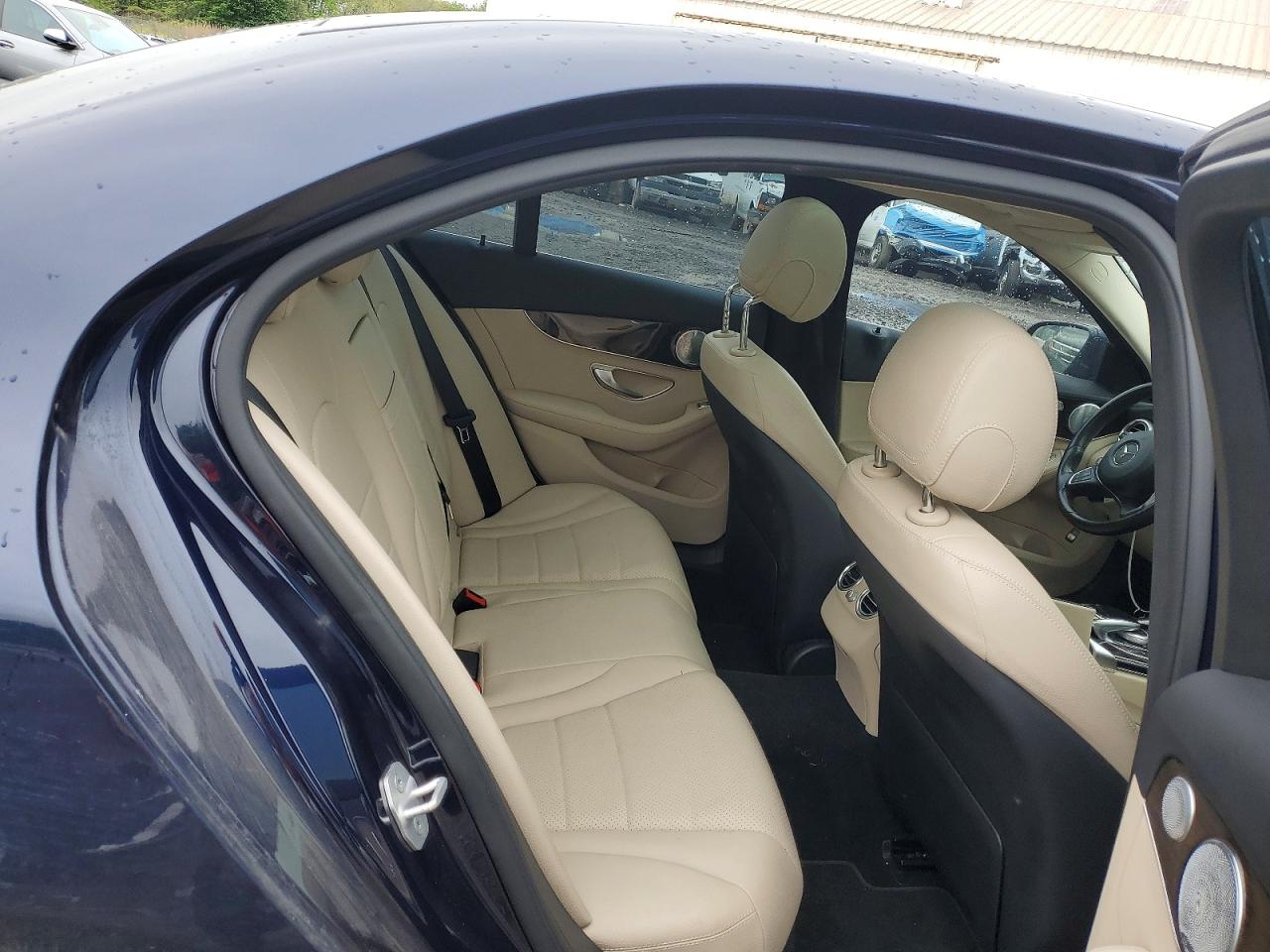 2016 Mercedes-benz C 300 4matic Blue vin: WDDWF4KB8GR171802