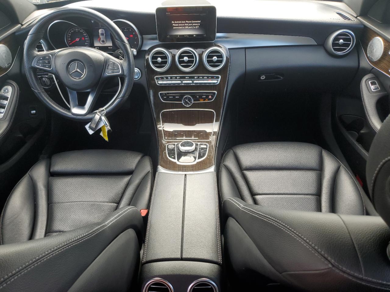 2018 Mercedes-benz C 300 4matic White vin: WDDWF4KBXJR411049