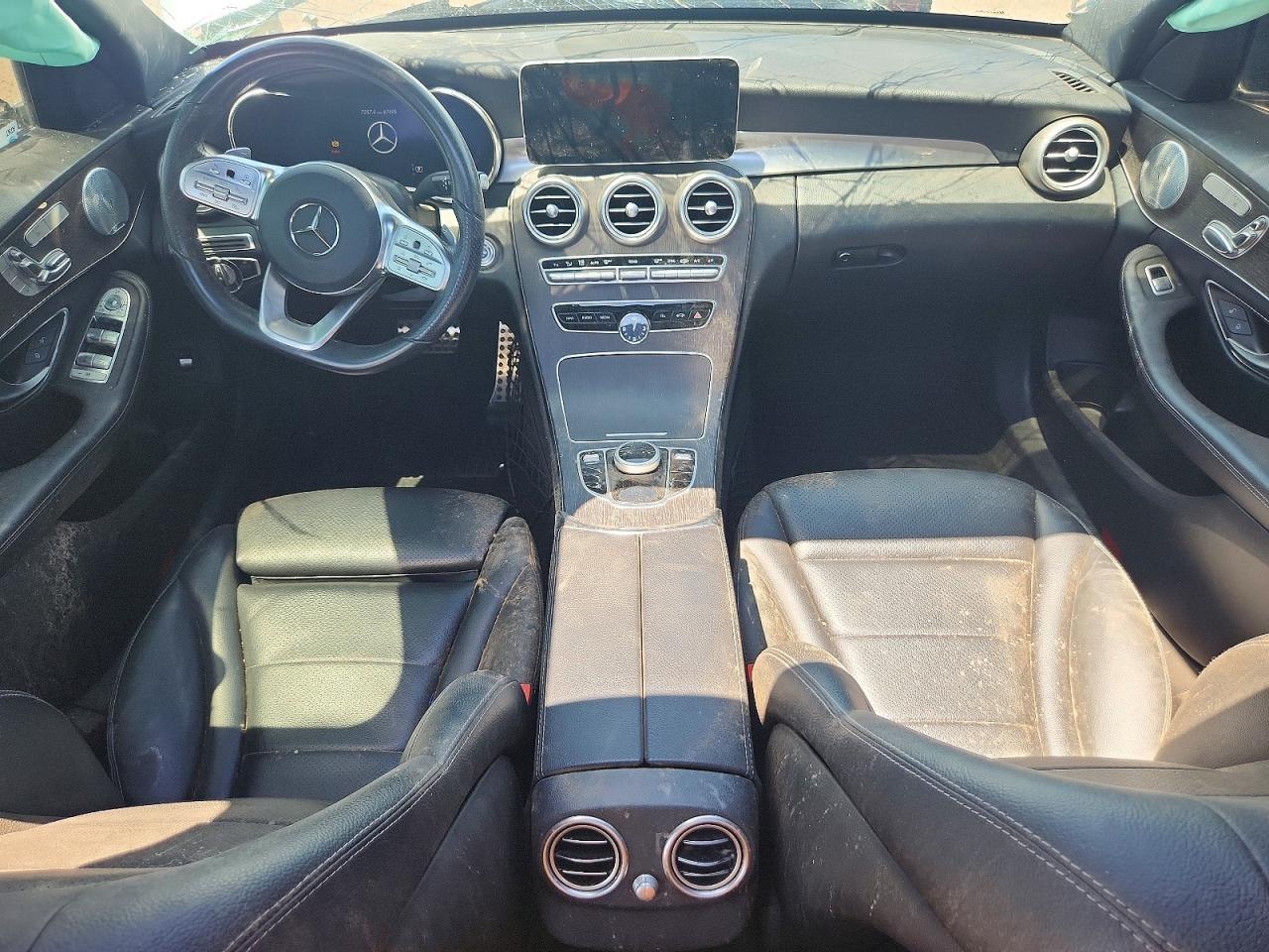 2020 Mercedes-benz C 300 Silver vin: WDDWF8DB1LR541034