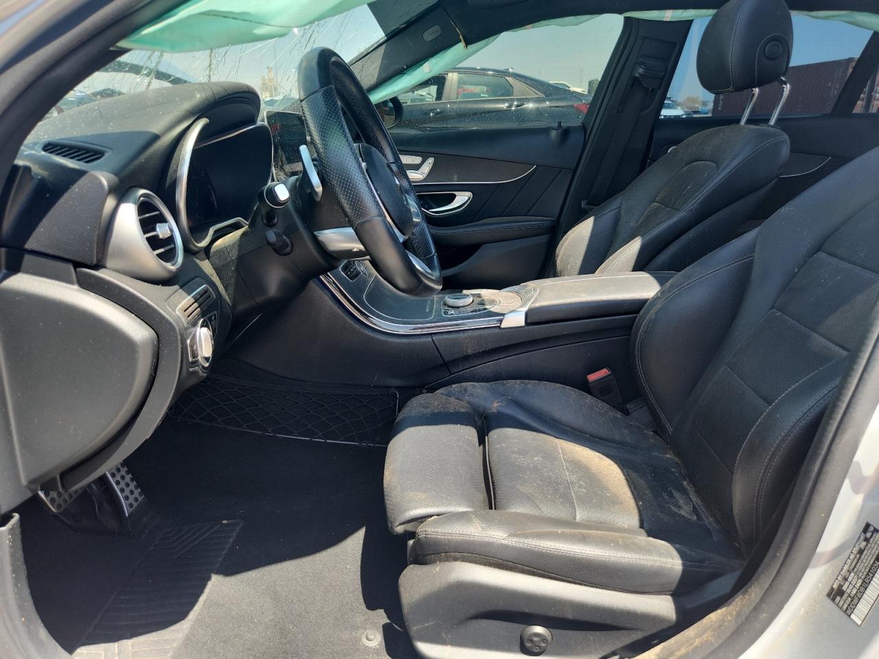 2020 Mercedes-benz C 300 Silver vin: WDDWF8DB1LR541034 Damage: Left Side Curtain Air Bag, Deployed, Replacement Required