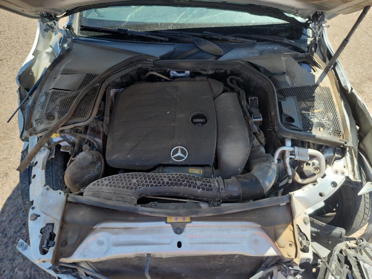 2020 Mercedes-benz C 300 Silver vin: WDDWF8DB1LR541034 Damage: Left Front Rail, Kinked, > 12 Inches