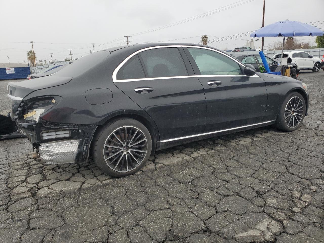 2020 Mercedes-benz C 300 Black vin: WDDWF8DB6LR557441