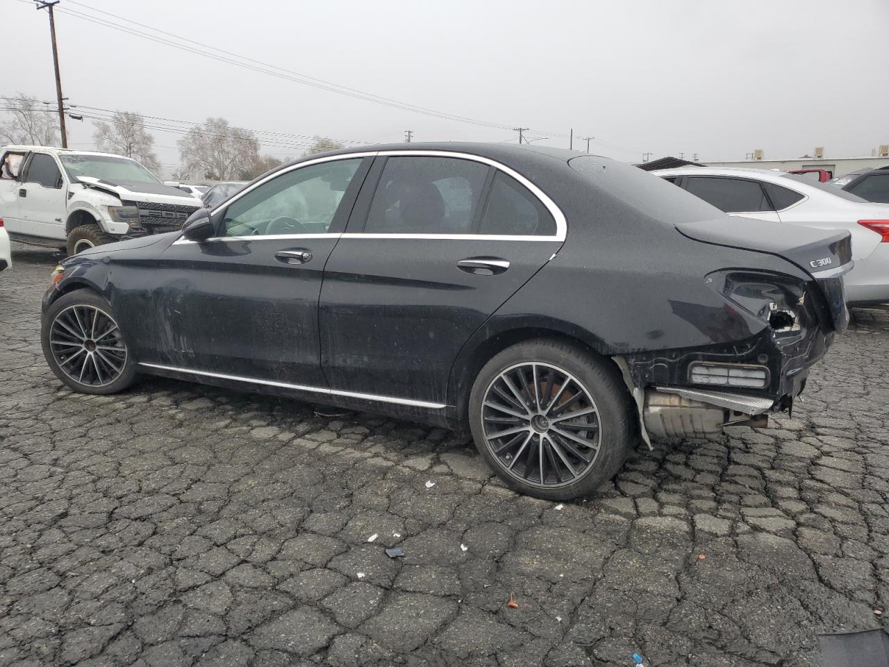 2020 Mercedes-benz C 300 Black vin: WDDWF8DB6LR557441
