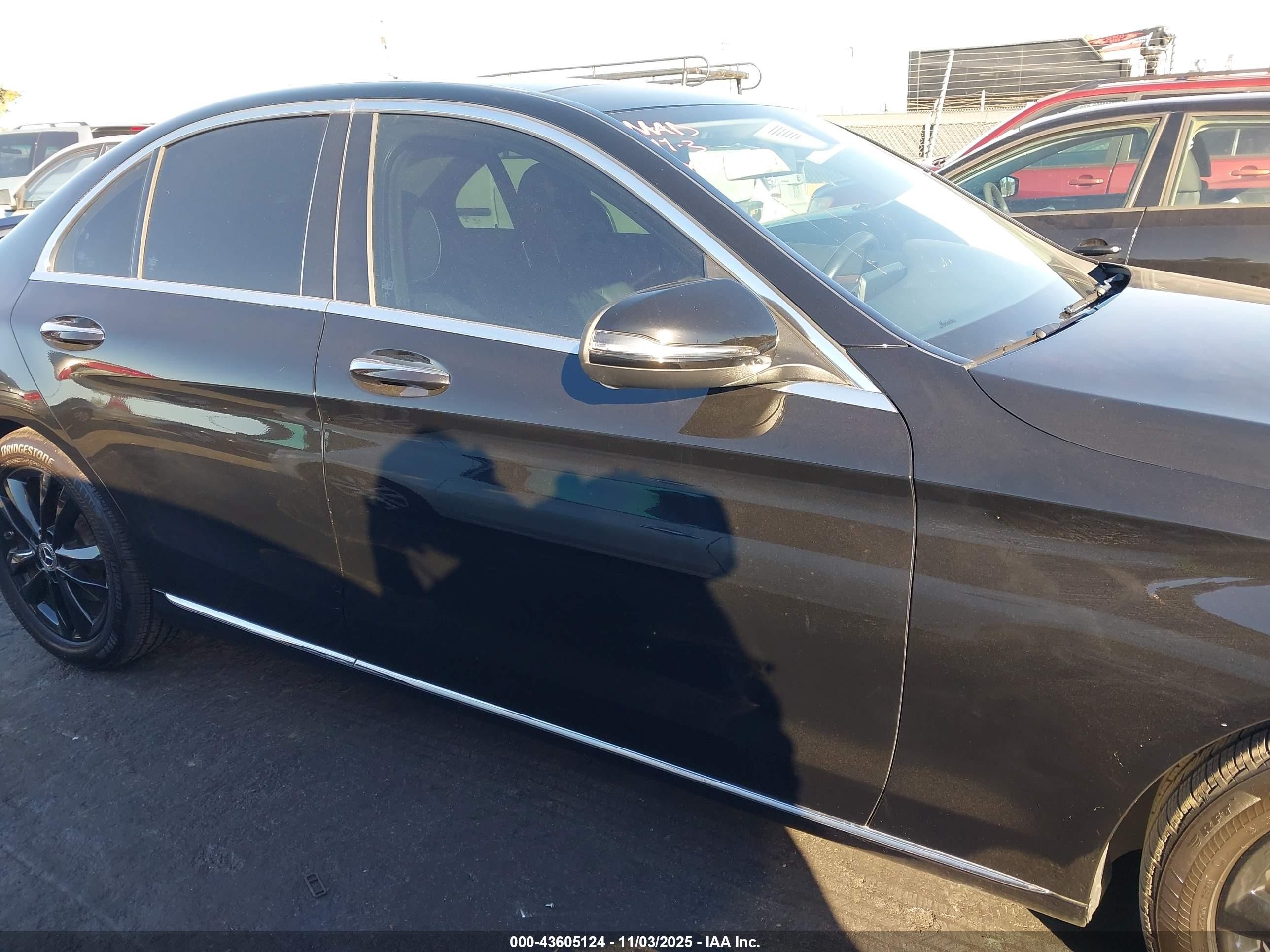 2020 Mercedes-benz C 300   Black vin: WDDWF8DB9LR526331