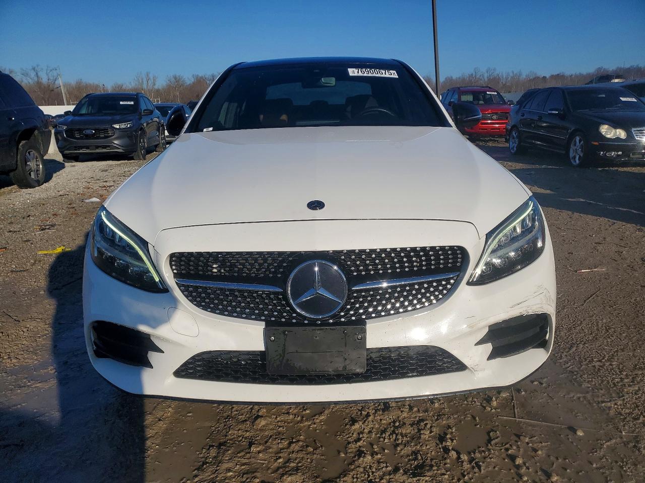 2020 Mercedes-benz C 300 4matic White vin: WDDWF8EB6LR526463